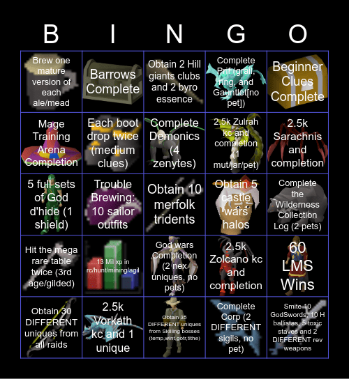 Rent Free BDE Bingo 2022 Bingo Card