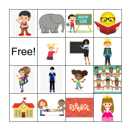 Bienvenidos! Bingo Card