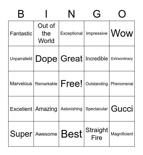 Regionals October Sales Meeting Bingo Card