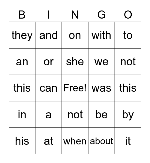 KSW 1, 2, 3 Bingo Card