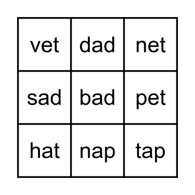 World family bingo Card