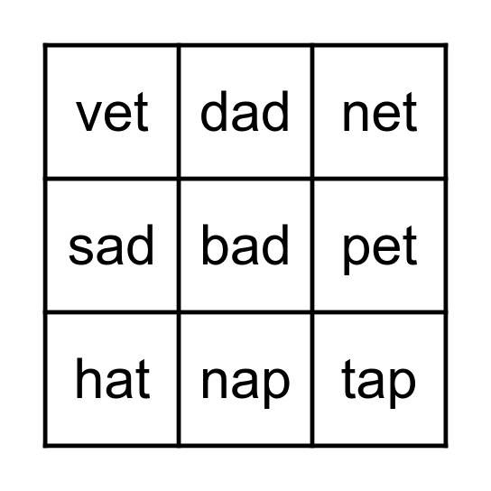 World family bingo Card