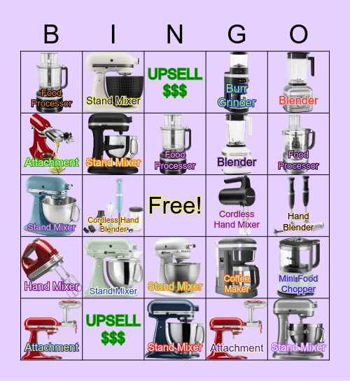 Holly's Angel's Bingo Card