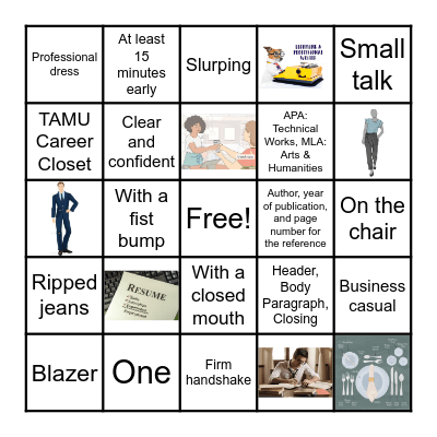 Professional Development Bingo Card