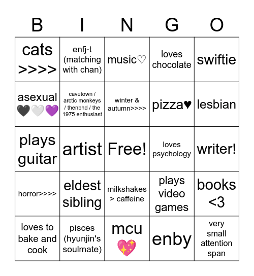 how well do you know za? Bingo Card