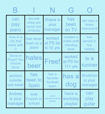 PS SIS | Ecollect Tier 2 Bingo Card