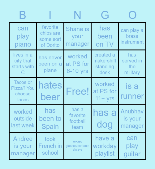 PS SIS | Ecollect Tier 2 Bingo Card