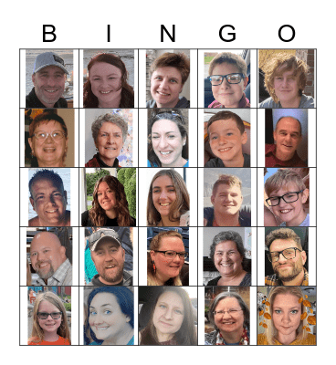 FAMILY Bingo Card