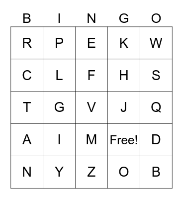 Angry Customer Bingo Card