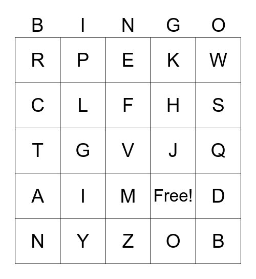 Angry Customer Bingo Card