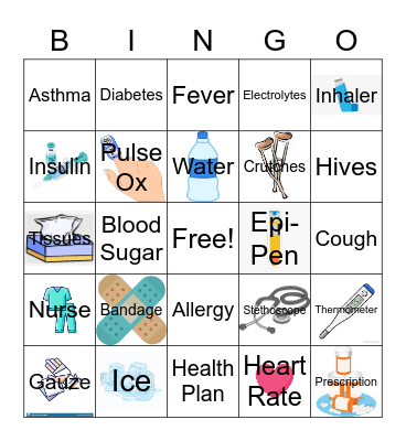 CLINIC Bingo Card