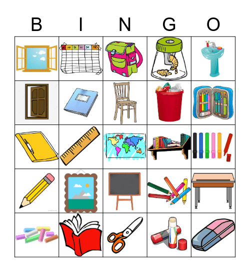 Schoolthings Bingo Card