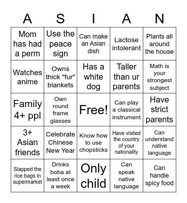 CASA BINGO Card