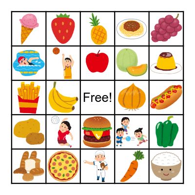 I like... Bingo Card