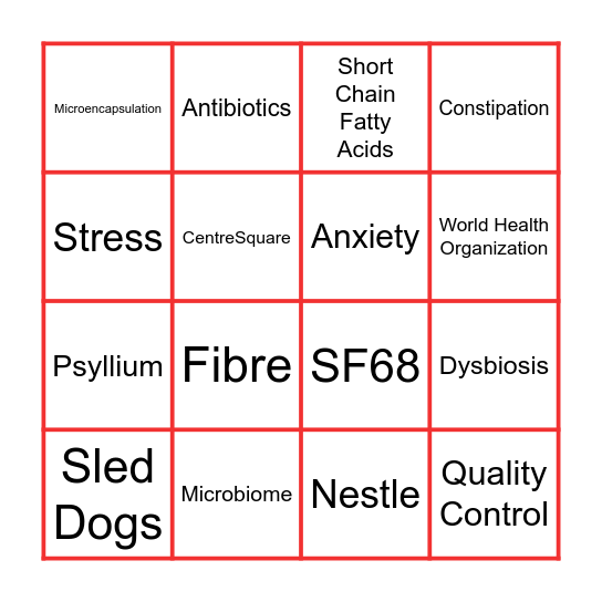 Bingo with Purina PPVD Bingo Card