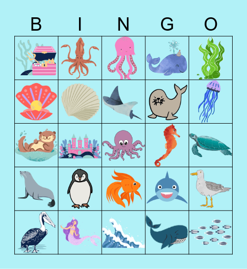 Kaira's 8th Birthday Bingo! Bingo Card