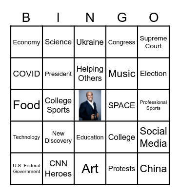 CNN10 BINGO with Coy Wire Bingo Card