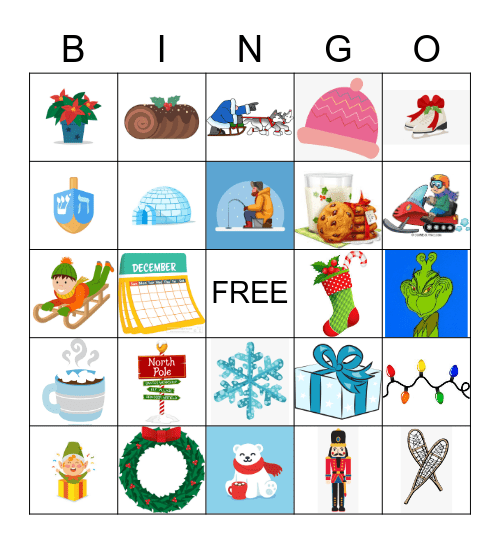 TRU Housing Holiday Bingo Card