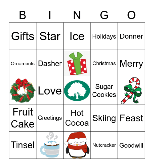 Quality 2022 Holiday Bingo Card