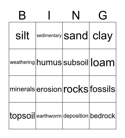 3rd Grade Rocks  Bingo Card