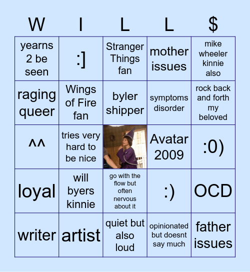 will bingo Card