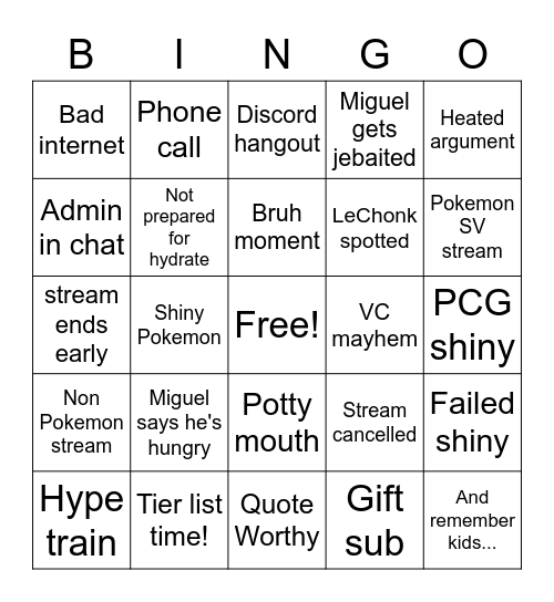 Firemaster's 2022 Bingo Sheet Bingo Card