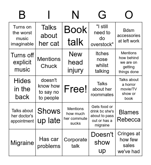 KriBingo Card