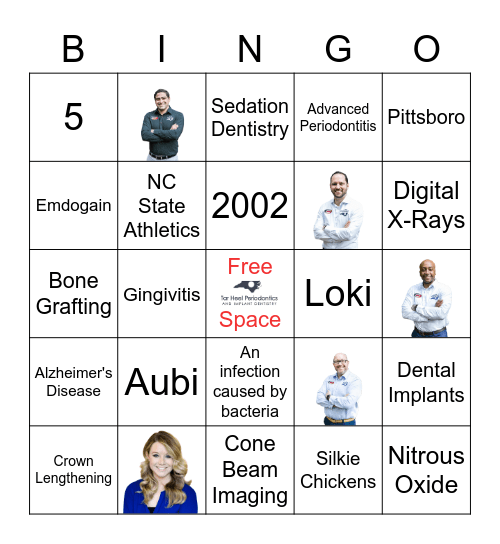 PERIO BINGO Card