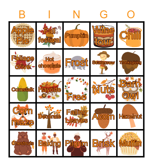 SQ&Q Bingo Card