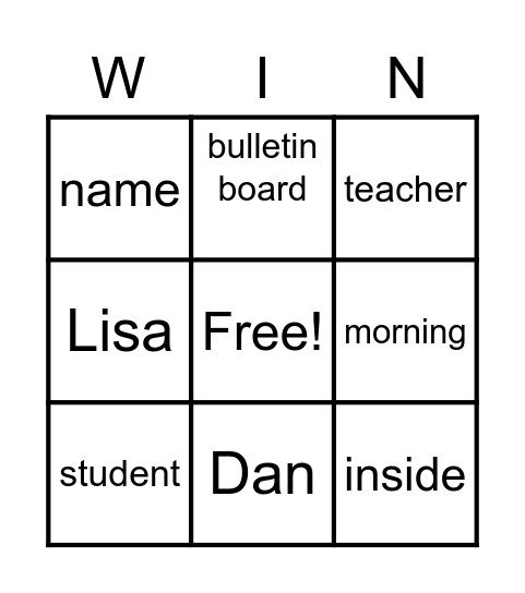 Seedbed 2 Bingo Card