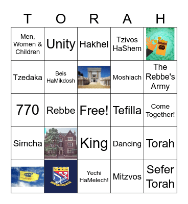 Hakhel Bingo Card