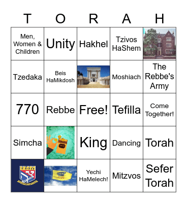 Hakhel Bingo Card