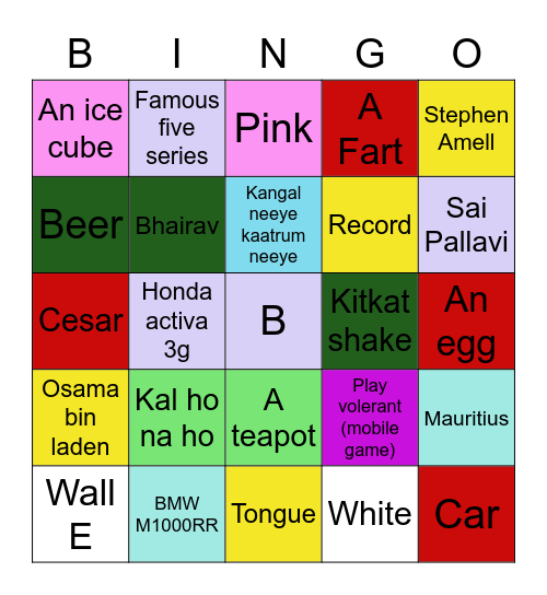 CPC BINGO! Bingo Card