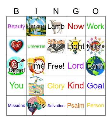 November 13, 2022 Bingo Card