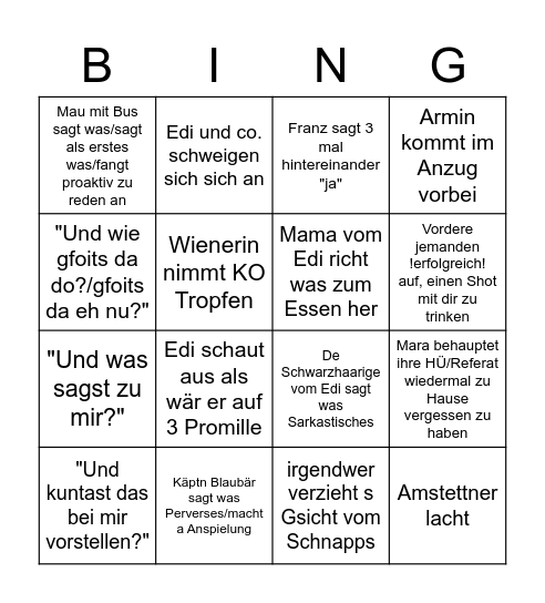 Bauer looking for Wife with muads fül Hekter Bingo Card