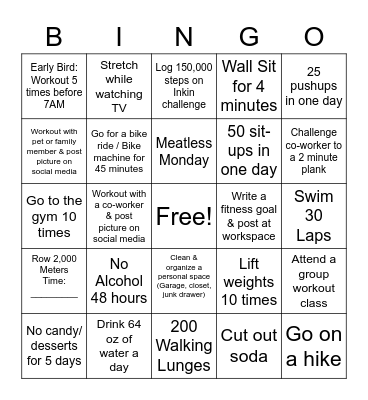 StyleCraft Strong Bingo Card