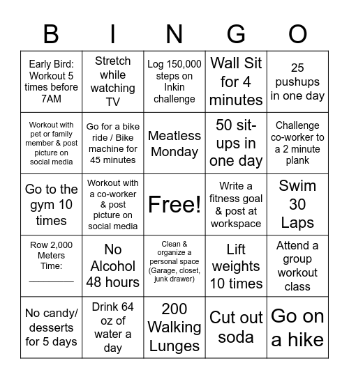 StyleCraft Strong Bingo Card