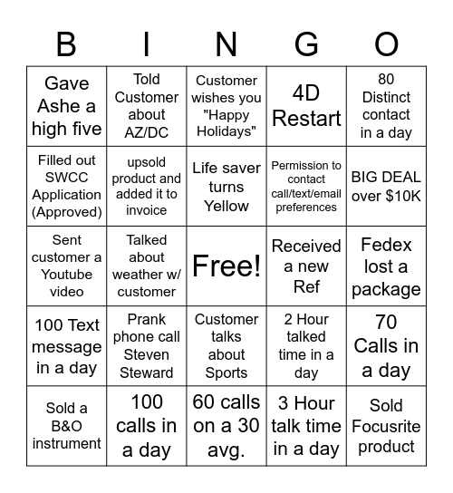 DOMO Arigato Mr. Suracko *** HOOD BINGO Card