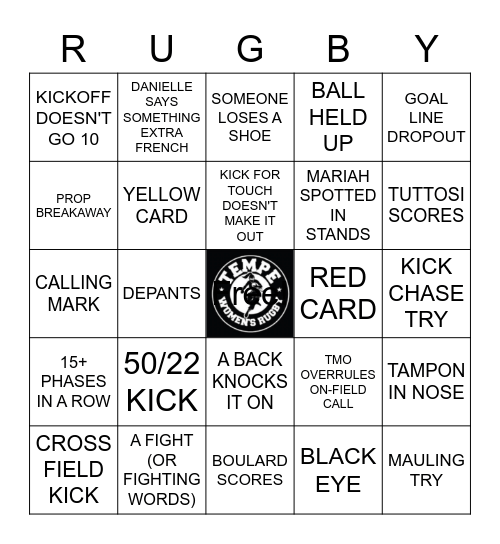 Canada vs. France Bingo Card