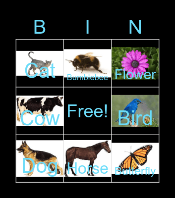 Speech Therapy Bingo Card