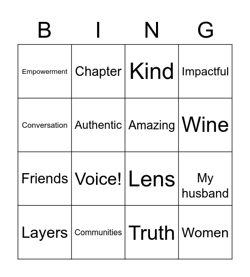 MEGABINGO Card