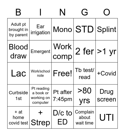 Part 2 BICC Bingo Card