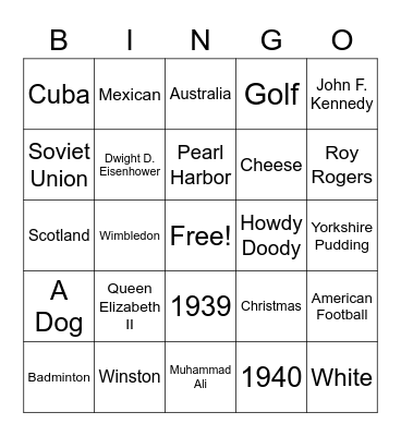 Gm 3 Nov 22 4 corners Bingo Card