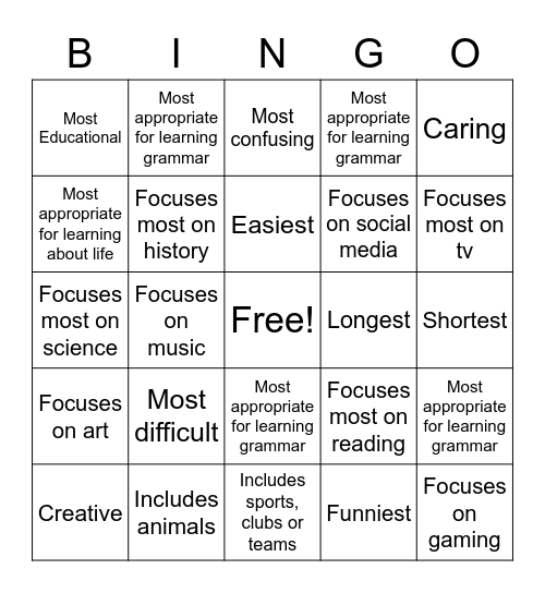Stumping Stallman (Write the name in box) Bingo Card