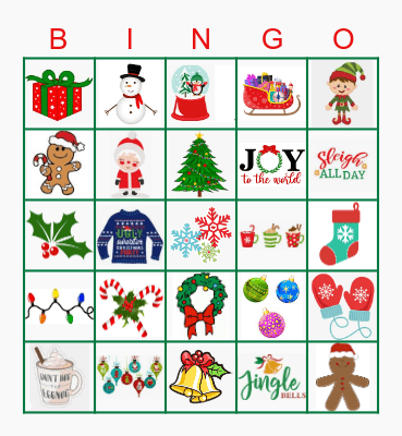 ITOS Christmas Bingo 2022 Bingo Card