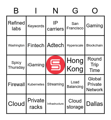 servers.com Bingo Card