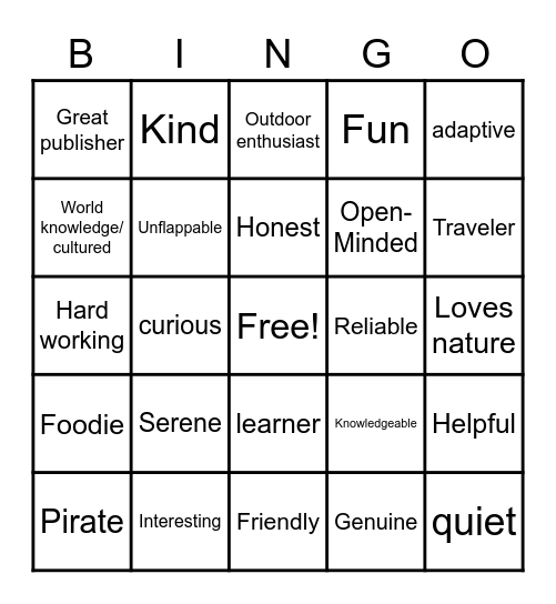 Happy 15-Year Anniversary Marc Bingo Card