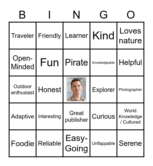 Happy 15-Year Anniversary Marc Bingo Card