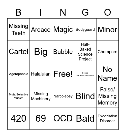 Ai Bingo Card