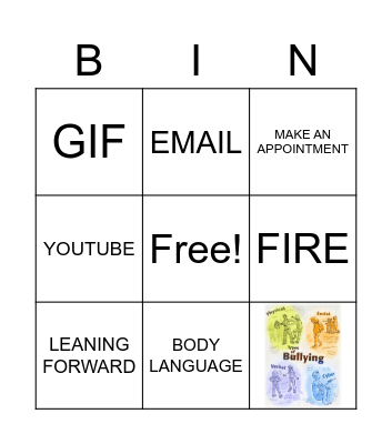 COMMUNICATION Bingo Card